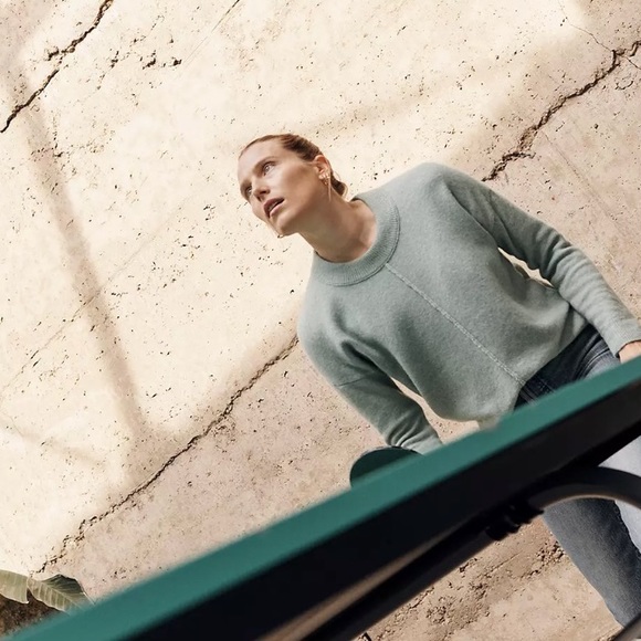 Madewell Smithe Pullover Sweater in Coziest Yarn Sz M - Picture 2 of 6